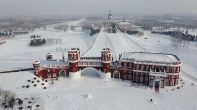 冬季伏尔加庄园
