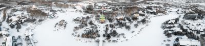 哈尔滨伏尔加庄园冬季景色