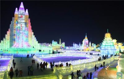 哈尔滨第十五届冰雪节哈尔滨冰雪大世界