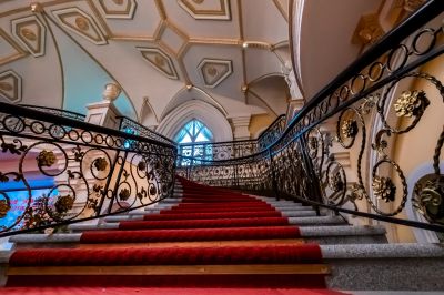 伏尔加庄园彼得洛夫艺术宫金色大厅