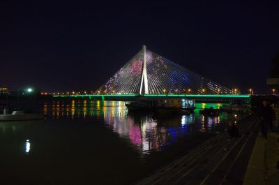 松浦大桥灯光秀