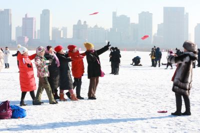 哈尔滨第二届采冰节开幕式