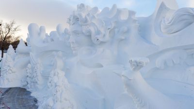 第33届哈尔滨太阳岛雪博会雪雕作品