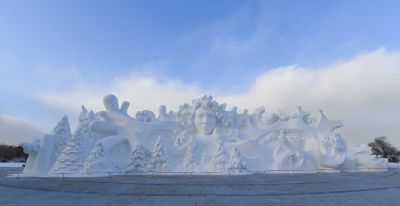 第33届哈尔滨太阳岛雪博会雪雕作品