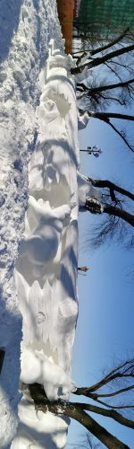 斯大林公园雪雕