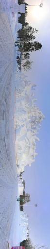 太阳岛公园雪雕群
