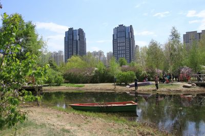 哈尔滨丁香公园景色