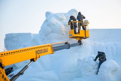 雪博会建设进行时4