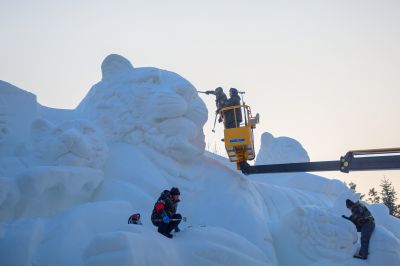 雪博会建设进行时4