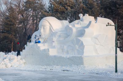 雪博会建设进行时4