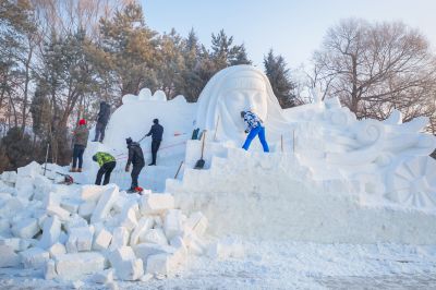 雪博会建设进行时5