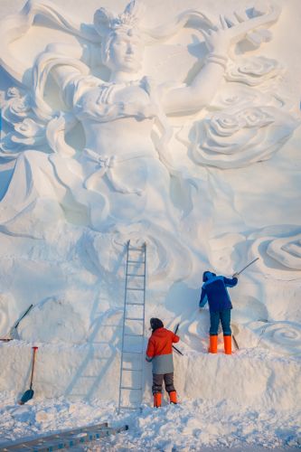 雪博会建设进行时5