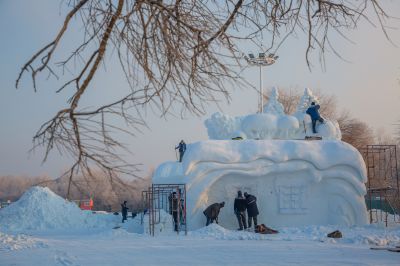 雪博会建设进行时5