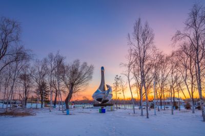 太阳岛冰雪风光1