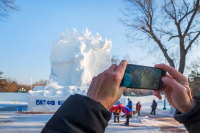 第34届太阳岛雪博会开园1