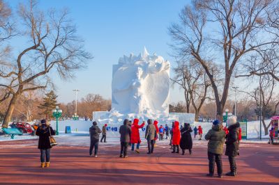 第34届太阳岛雪博会开园1