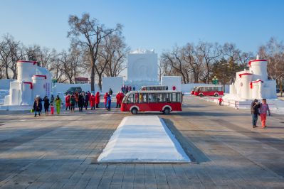 第34届太阳岛雪博会开园1