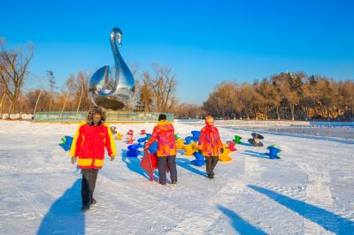 第34届太阳岛雪博会开园3