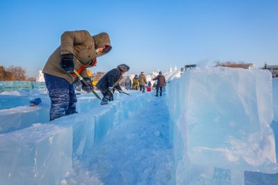 第34届太阳岛雪博会开园3