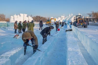 第34届太阳岛雪博会开园3