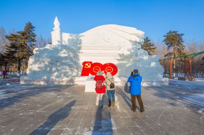 第34届太阳岛雪博会开园3