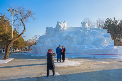 第34届太阳岛雪博会开园3