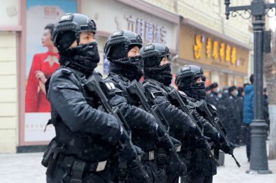 冰城公安庆祝第二届中国人民警察节