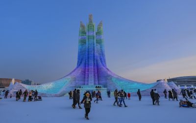 哈尔滨冰雪大世界掠影