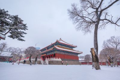 文庙春雪