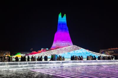 第二十五届哈尔滨冰雪大世界开园