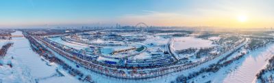 哈尔滨冬日景色