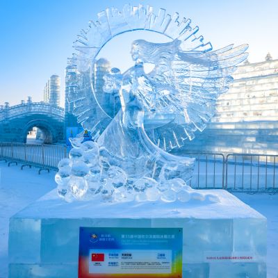 第三十五届中国哈尔滨国际冰雕比赛作品