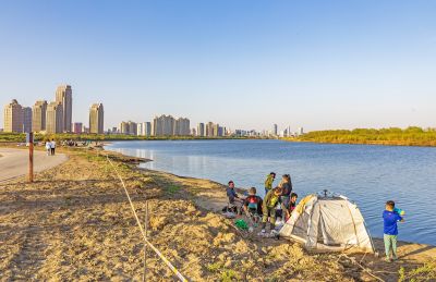  五一假期 金河湾湿地