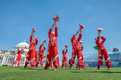 哈尔滨开江民俗文化周开幕道里分会场