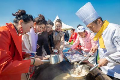 哈尔滨开江民俗文化周开幕道里分会场