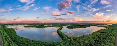 松北哈尔滨新区景色湿地景色
