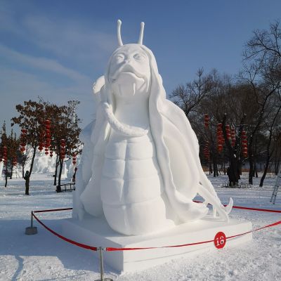 松北新区太阳岛公园国际雪雕