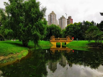改造后的湘江公园