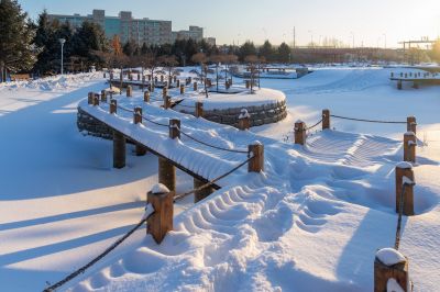 第一苗圃（香林公园）冬季雪景