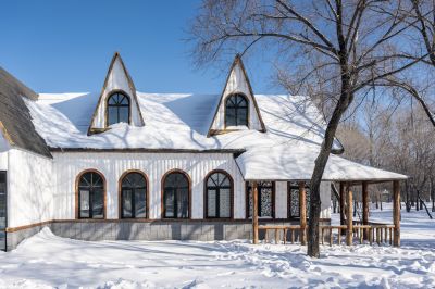 雪后太阳岛公园