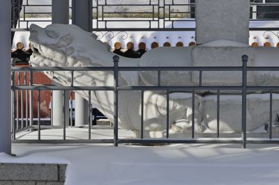 雪后哈尔滨文庙