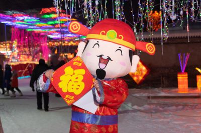 道台府灯展春节、正月十五、年味、东北风俗