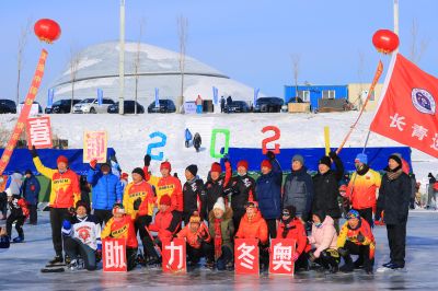 2020年12月哈尔滨大众速度滑冰公开赛冰上运动