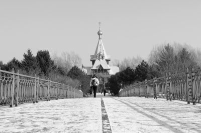 伏尔加庄园冬季雪景