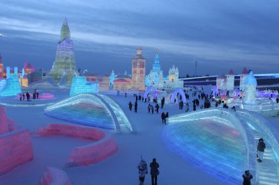 冰雪大世界冰灯