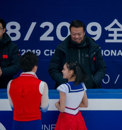 中国花样滑冰队总教练赵宏博