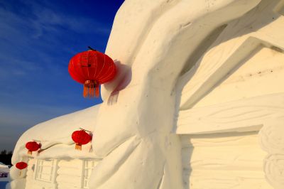 太阳岛公园雪雕艺术