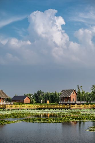 长岭湖风光
