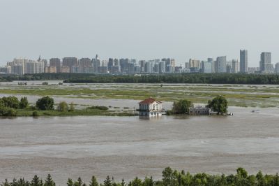 群力湿地公园近景