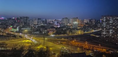 哈尔滨的动脉霁虹桥霁虹街